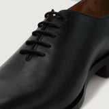 Authentic Full-Grain Leather Grain Texture & Heavy-Duty Seam Stitching Detail
