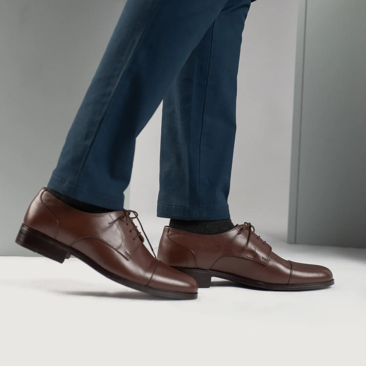 Orlaven Attorney Derby Brązowy Skórzane buty Męska footwear image 9