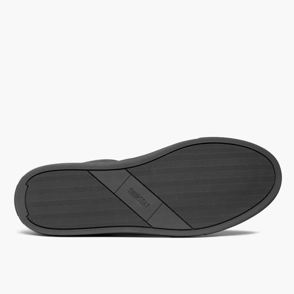 High-Traction Rubber Outsole & Lug Tread Pattern on Court Smoke Skórzane sneakersy Męska