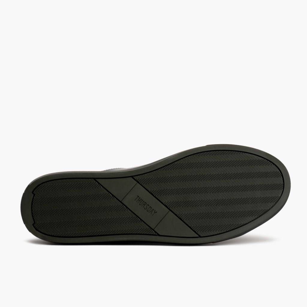 High-Traction Rubber Outsole & Lug Tread Pattern on Encore Forest Skórzane sneakersy Męska