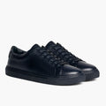 Encore Navy Skórzane sneakersy Męska
