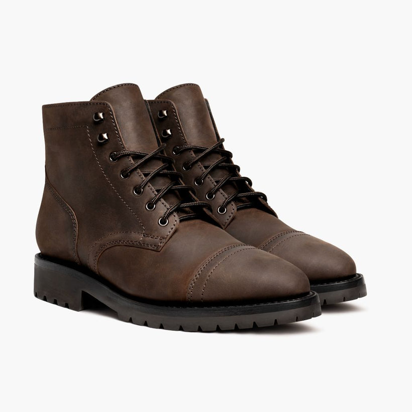 Captain StormKing® Tobacco Leather Boots Męska