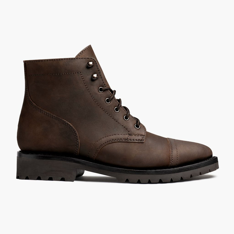 Captain StormKing® Tobacco Leather Boots Męska