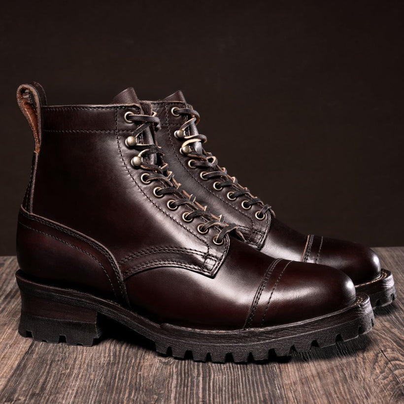 Challenger Brązowa CXL Leather Boots Męska