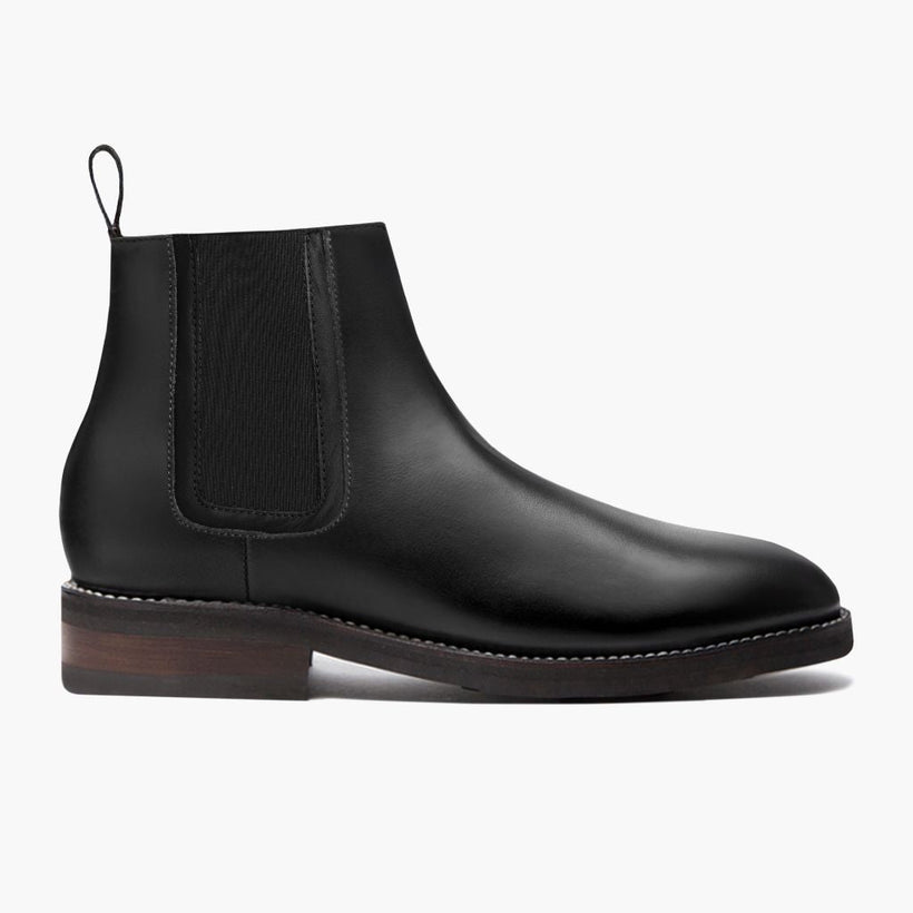 Duke Czarna Leather Boots Męska