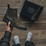Cushioned Leather Insole & Ergonomic Arch Support Construction Detail