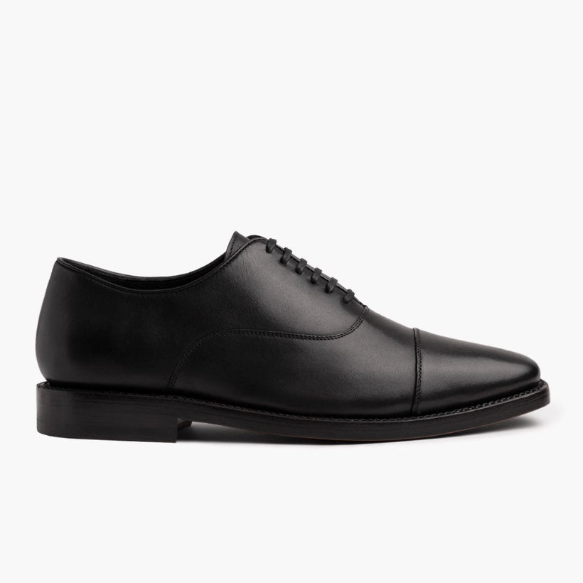 Executive Czarna Leather Sneakers Męska