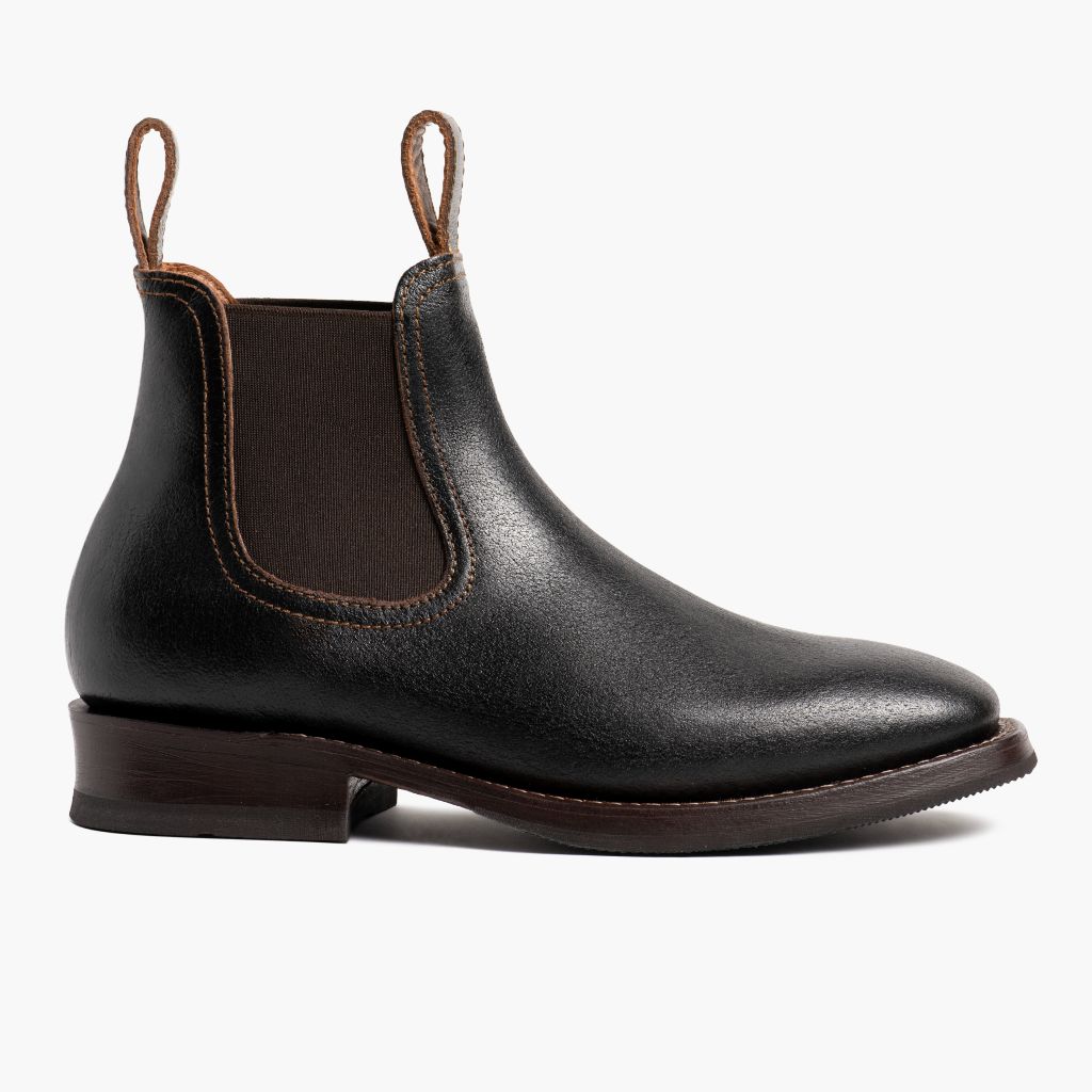 Classic Full-Grain leather Boots - Konstrukcja ramowa Goodyear welt i detal noska
