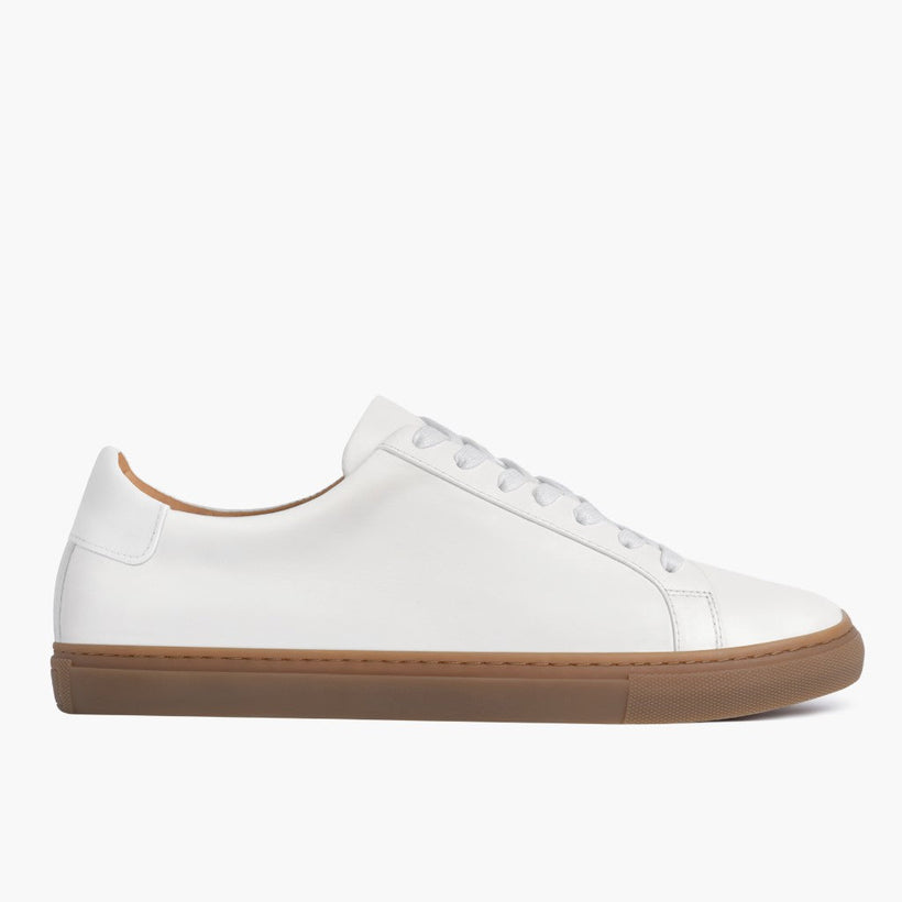 Legacy White Leather Sneakers Męska