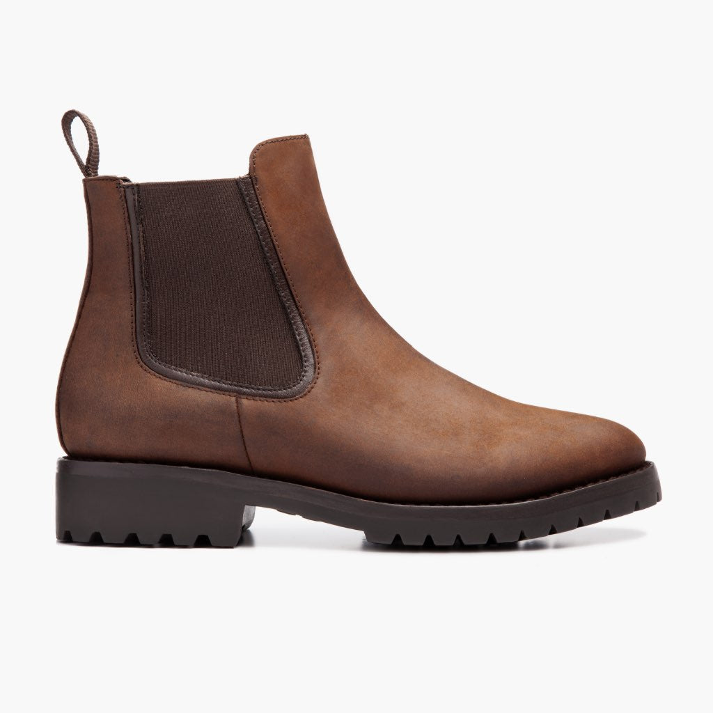 Classic Full-Grain leather Boots - Konstrukcja ramowa Goodyear welt i detal noska