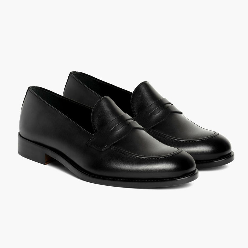 Lincoln Czarna Leather Sneakers Męska