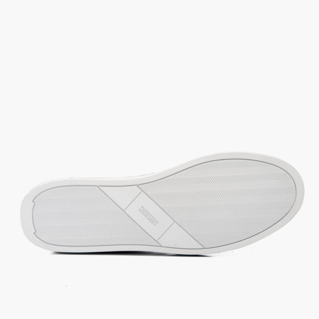 High-Traction Rubber Outsole & Lug Tread Pattern on Premier Low Top Czarny Skórzane sneakersy Męska For Men
