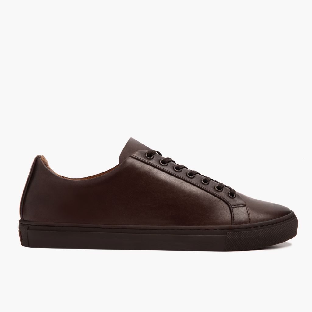 Classic Full-Grain leather Sneakers - Konstrukcja ramowa Goodyear welt i detal noska