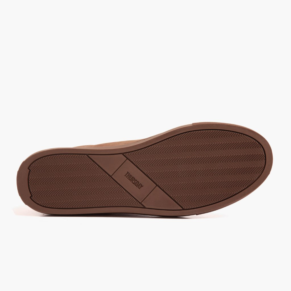 High-Traction Rubber Outsole & Lug Tread Pattern on Premier Low Top Pebble Skórzane sneakersy Męska For Men