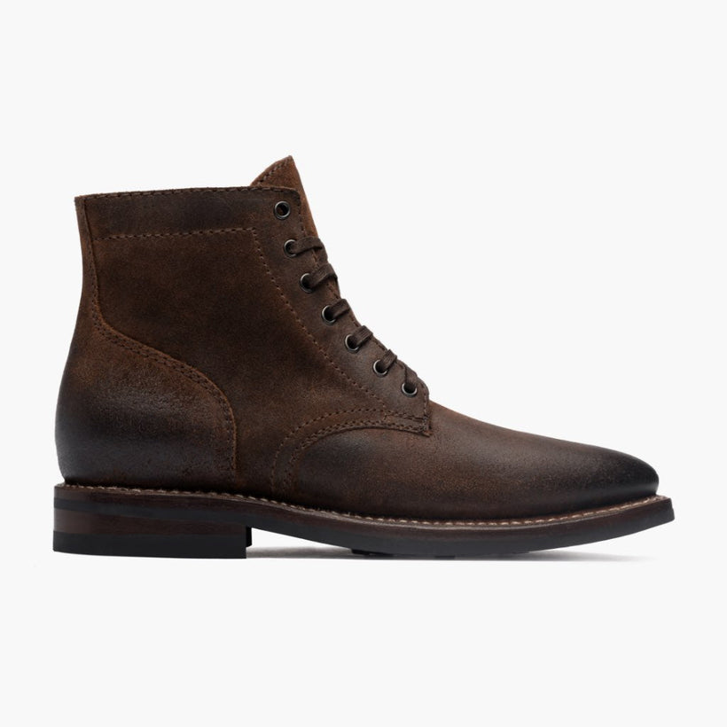 President Mocha Leather Boots Męska