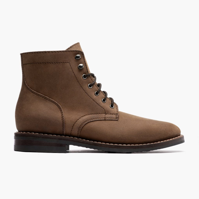 President Saddlewood Leather Boots Męska