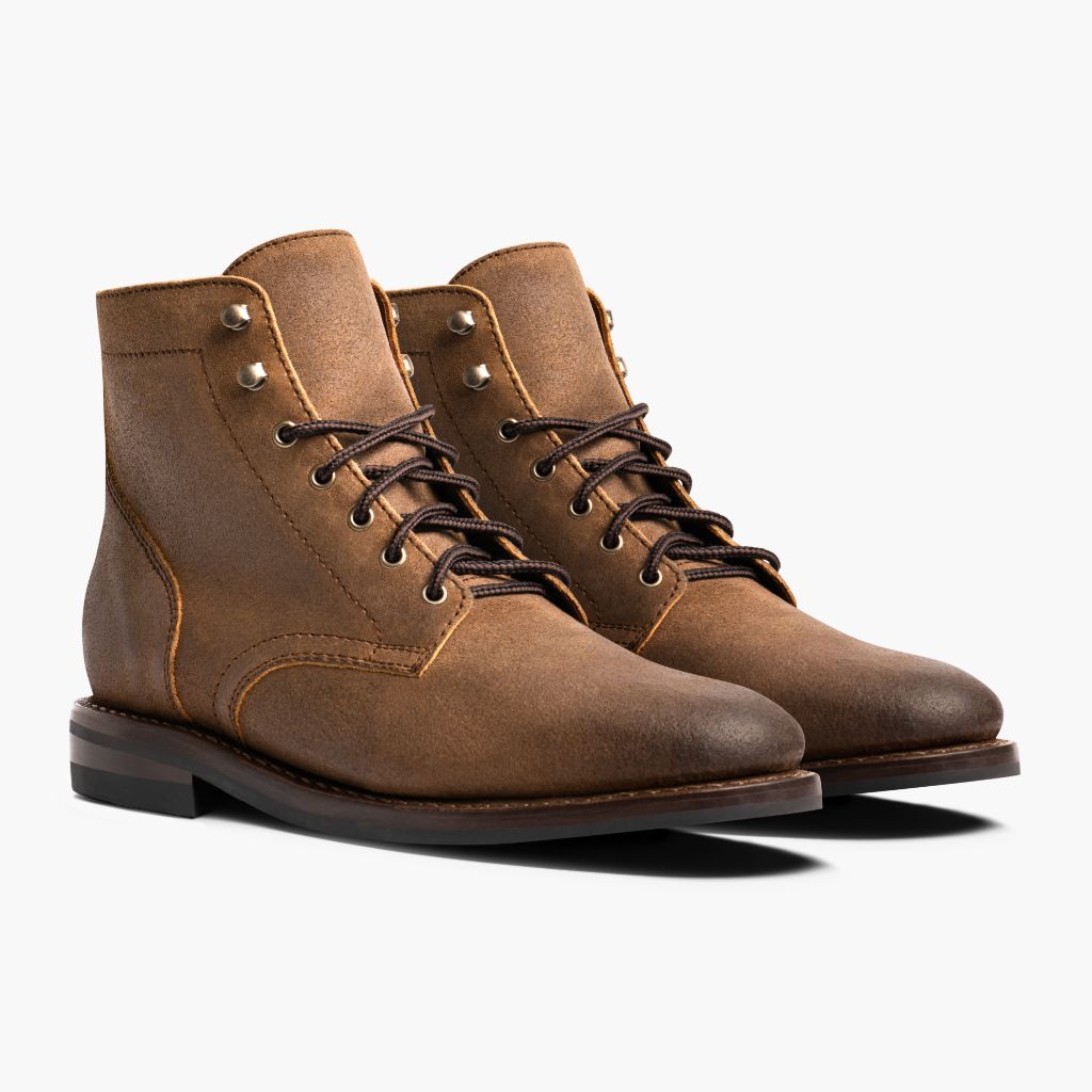 President Safari Skórzane trzewiki Męska For Men in Classic Full-Grain Leather - Widok z profilu | Kup online w oficjalnym sklepie