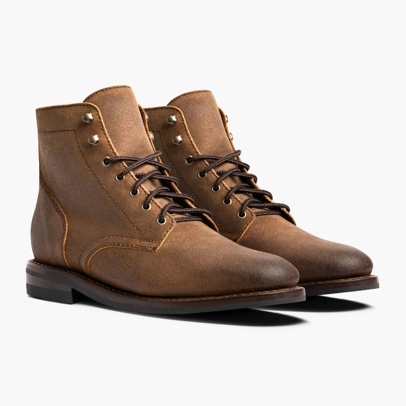 President Safari Leather Boots Męska