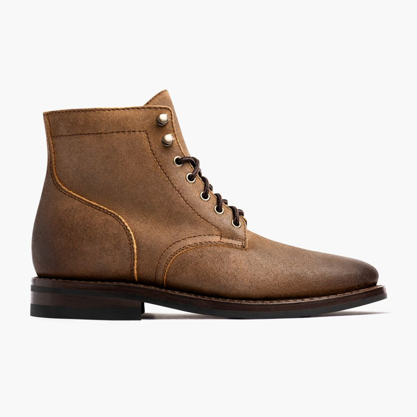 President Safari Leather Boots Męska