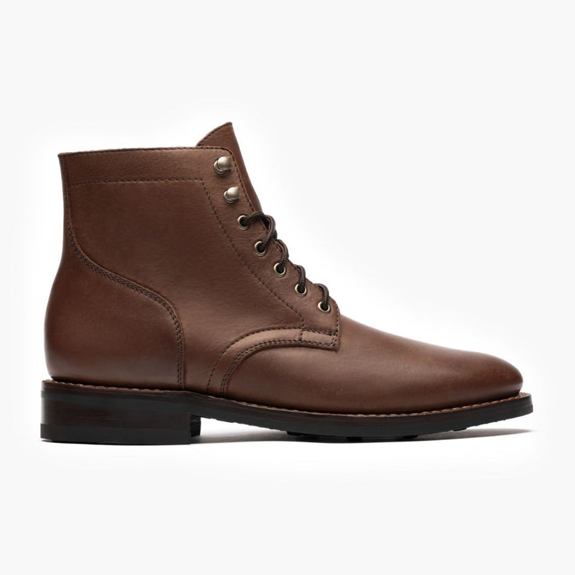 President Whiskey Leather Boots Męska
