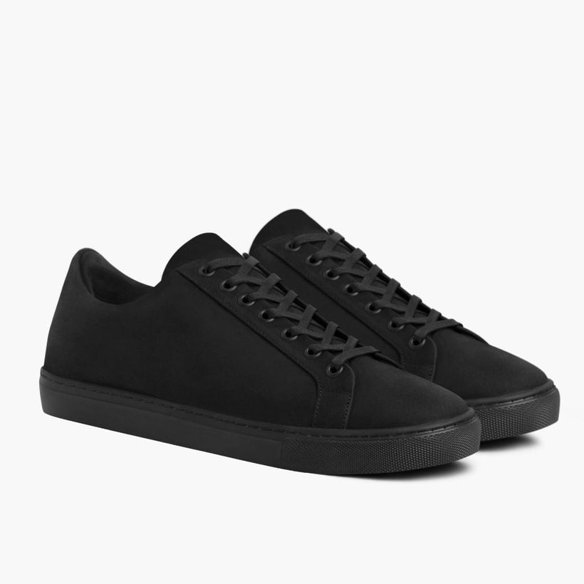 Premier Low Top Czarna Matte Leather Sneakers Męska