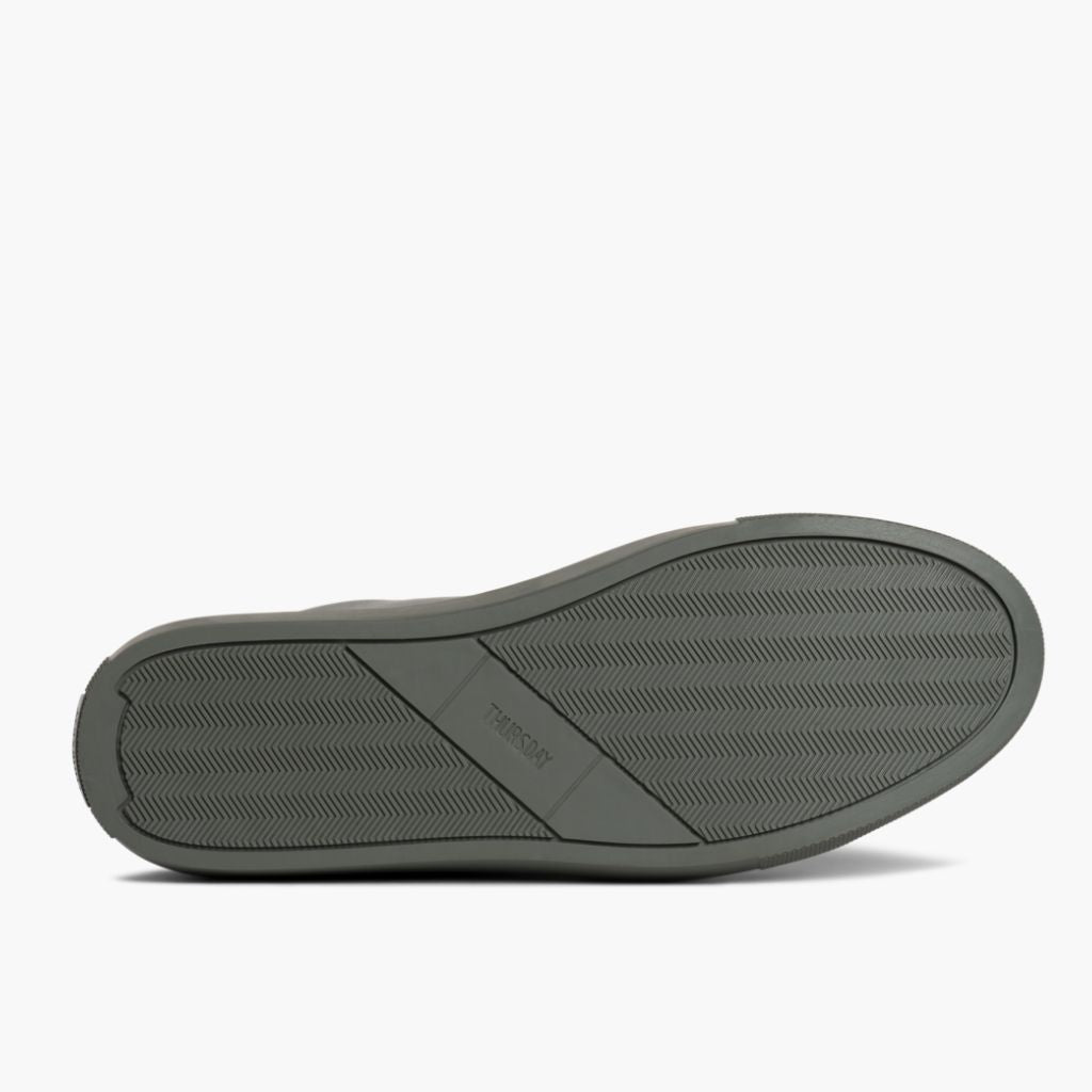 High-Traction Rubber Outsole & Lug Tread Pattern on Premier Low Top Grey Skórzane sneakersy Męska For Men