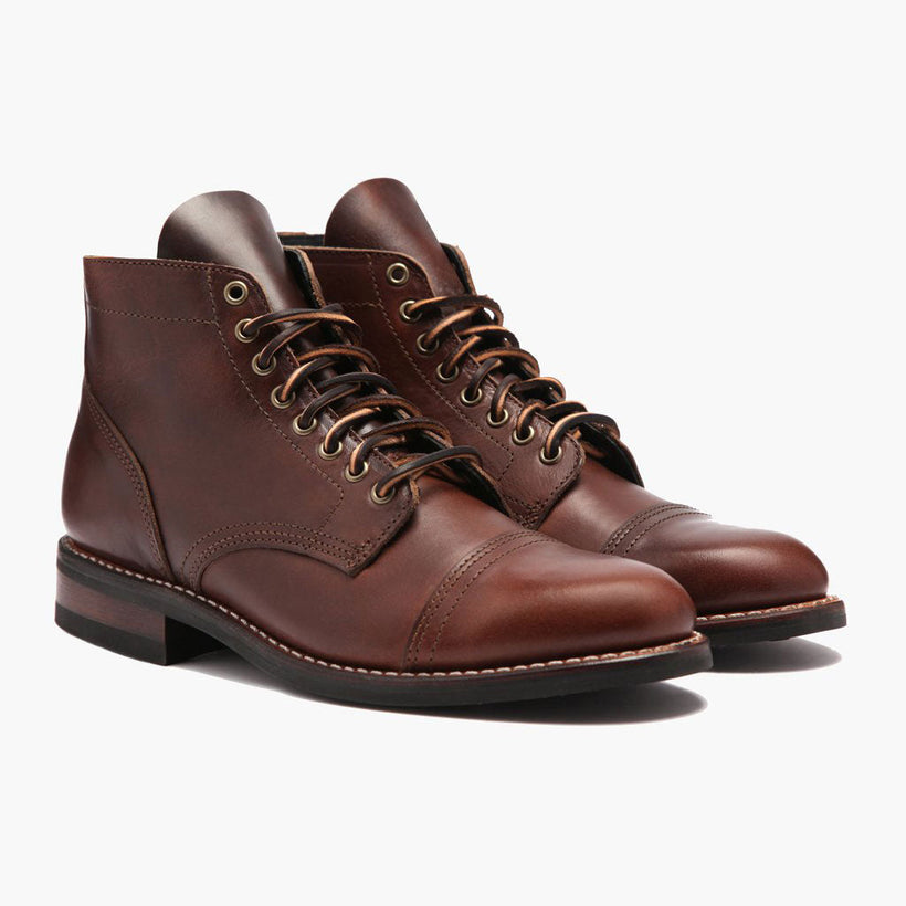 Vanguard French Roast Leather Boots Męska