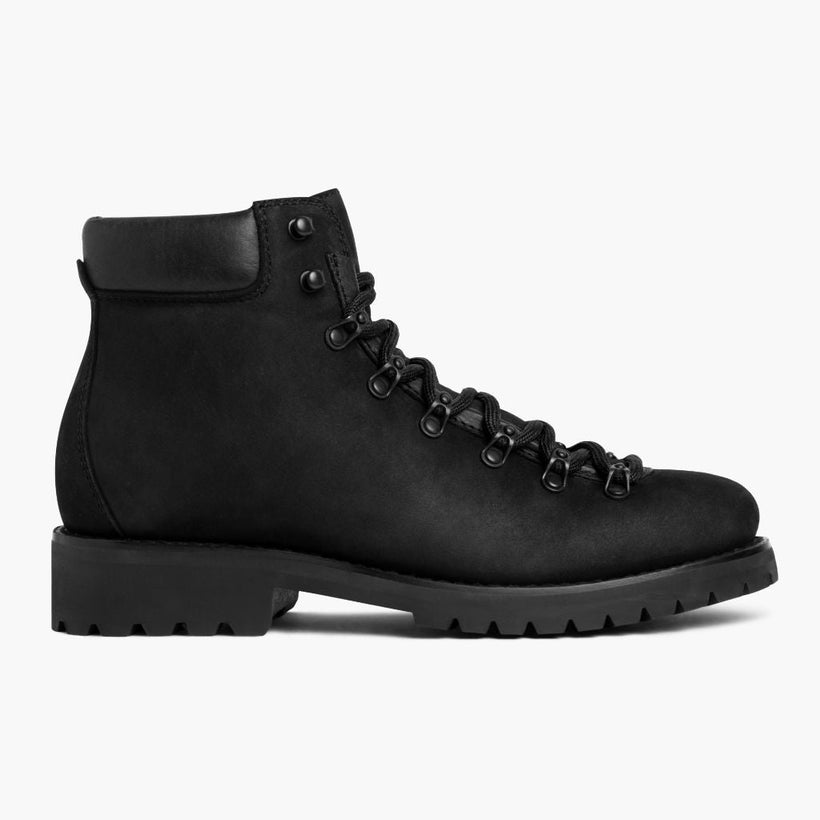 Commander Czarna Matte Leather Boots Męska
