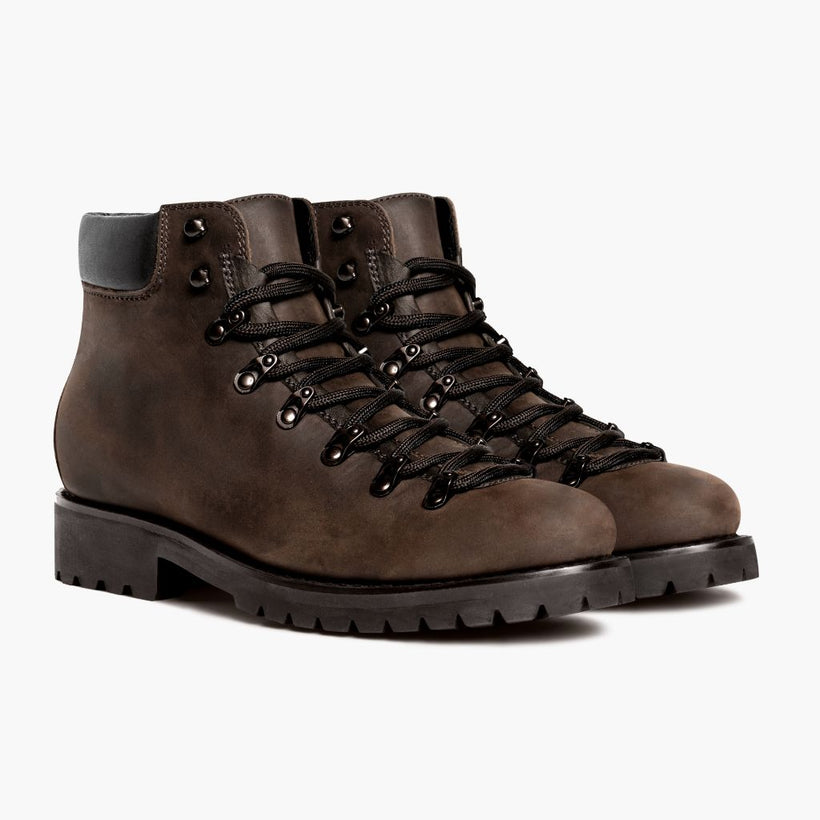 Commander Tobacco Leather Boots Męska