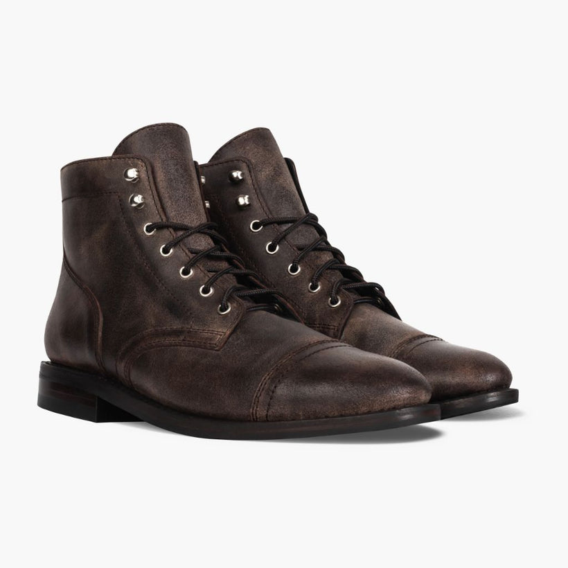 Captain Canyon Leather Boots Męska