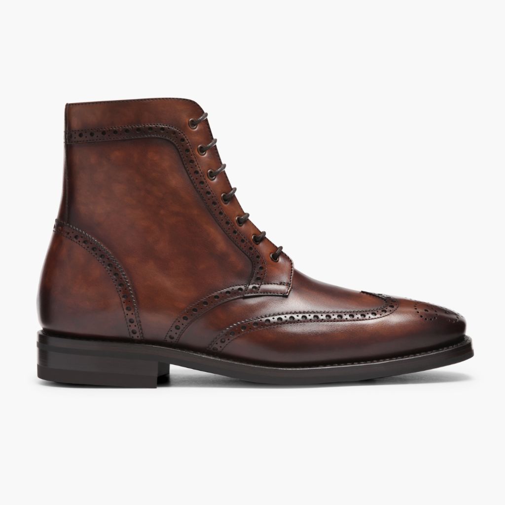 Classic Full-Grain leather Boots - Konstrukcja ramowa Goodyear welt i detal noska