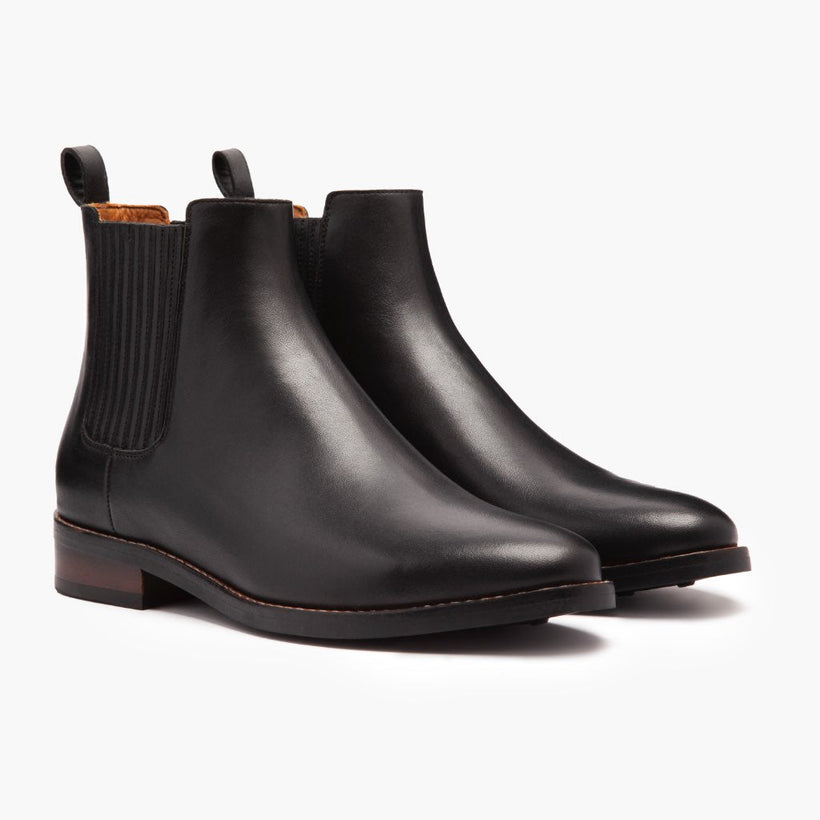 Dreamer Czarna Leather Boots Damska