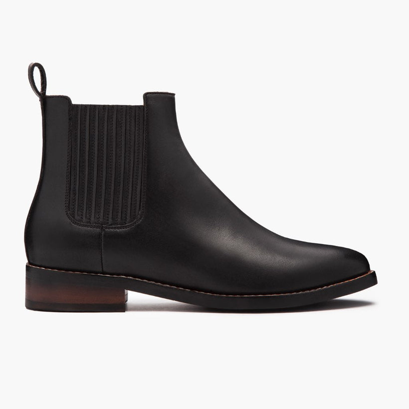 Dreamer Czarna Leather Boots Damska