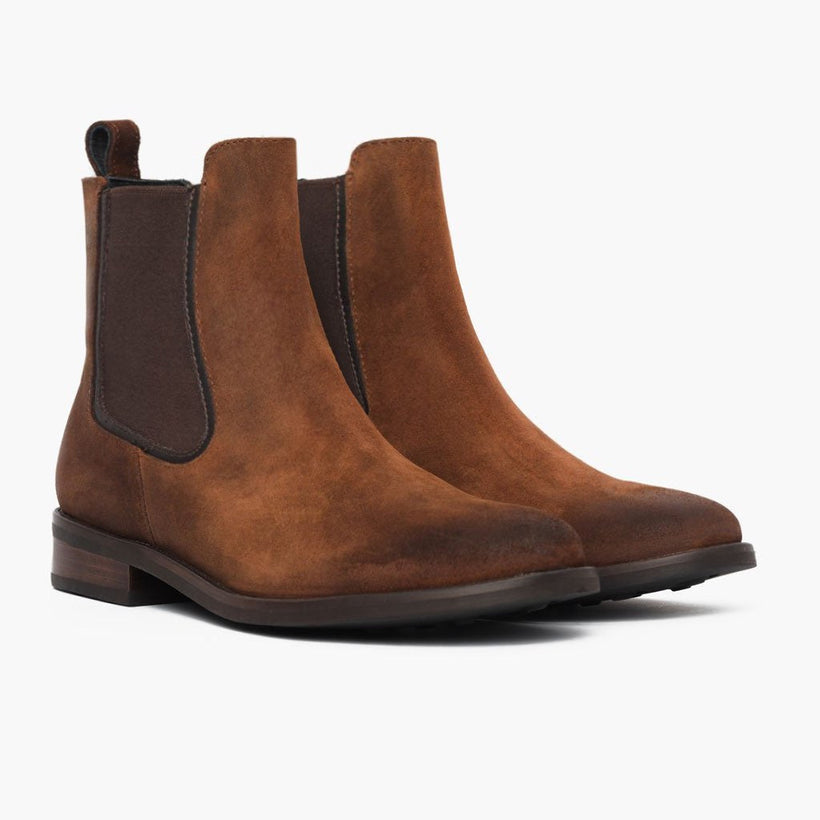 Duchess Glazed Ginger Leather Boots Damska
