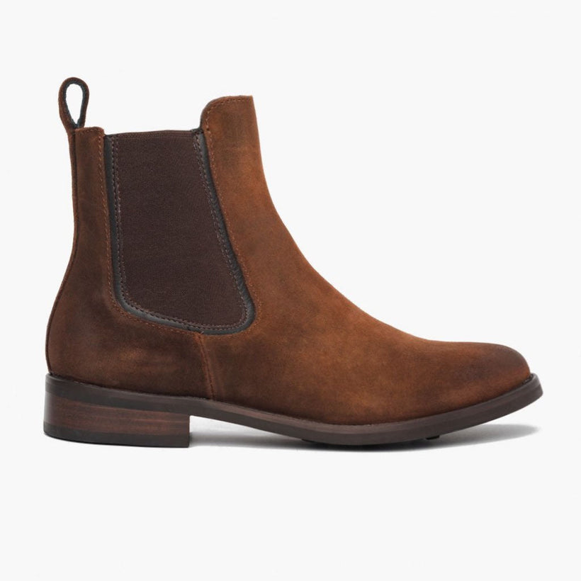 Duchess Glazed Ginger Leather Boots Damska