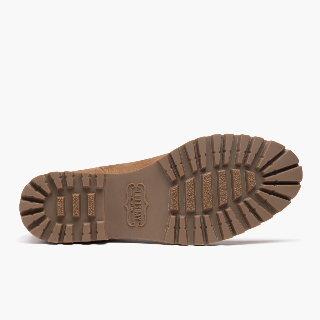 High-Traction Rubber Outsole & Lug Tread Pattern on Legend Pebble Skórzane trzewiki Damska