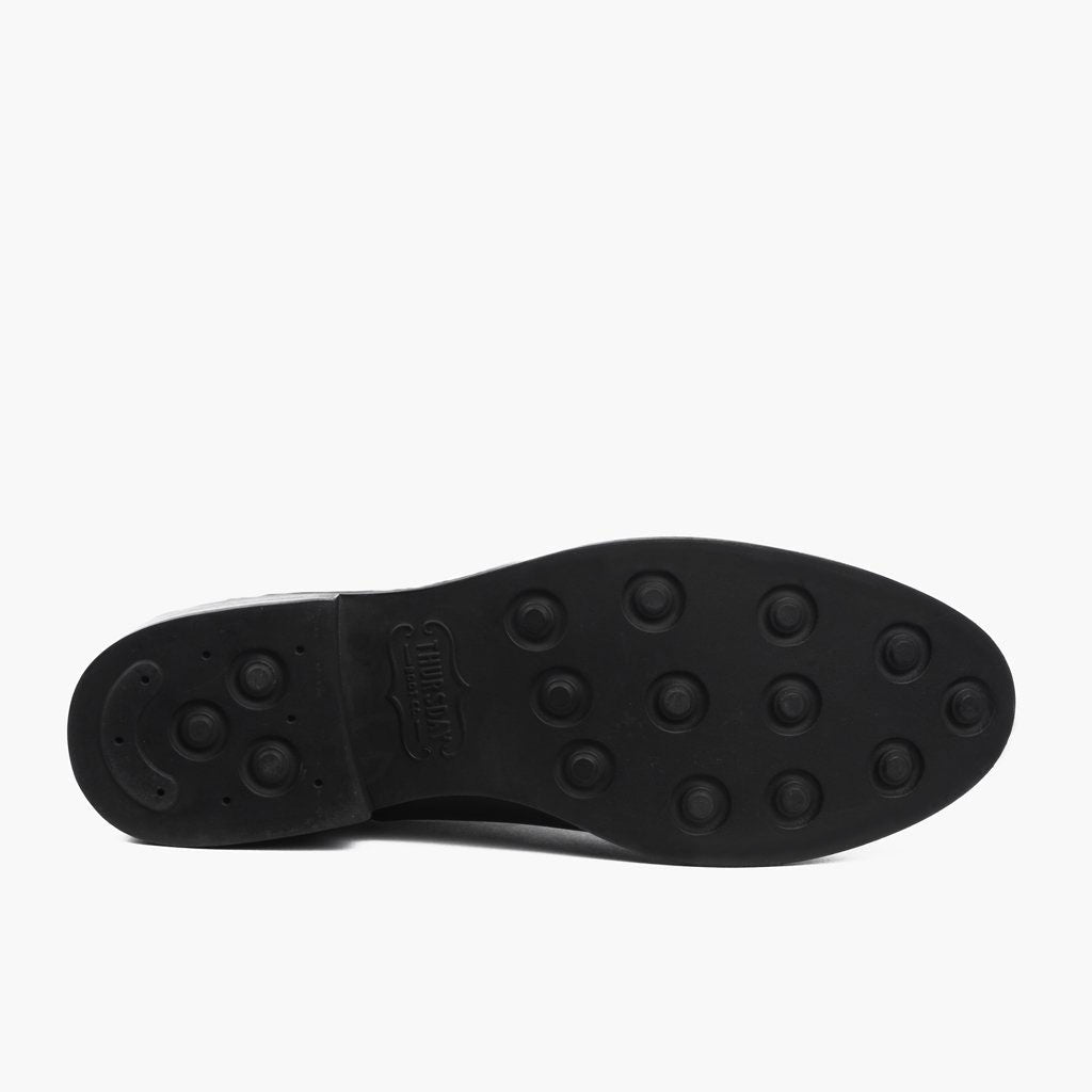 High-Traction Rubber Outsole & Lug Tread Pattern on Duchess Glazed Ginger Skórzane trzewiki Damska