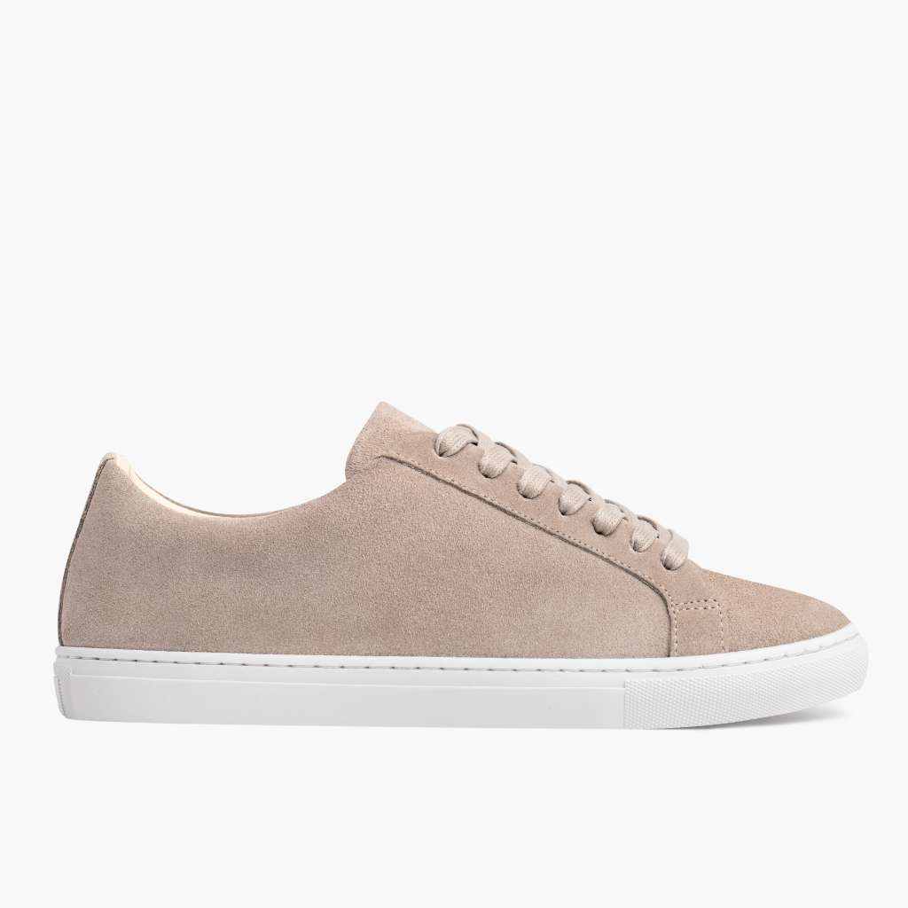 Classic Full-Grain leather Sneakers - Konstrukcja ramowa Goodyear welt i detal noska