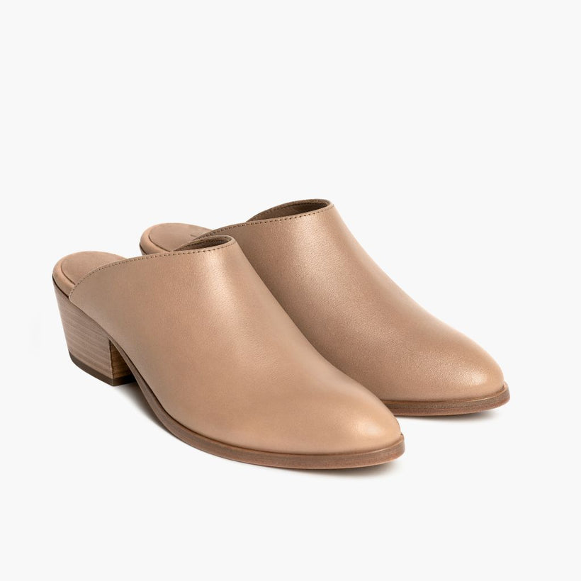 Breeze Milk Coffee Leather Boots Damska