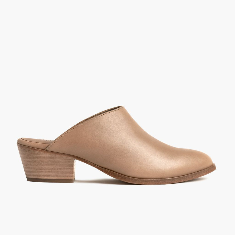 Breeze Milk Coffee Leather Boots Damska