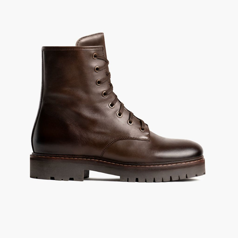 Combat Java Leather Boots Damska