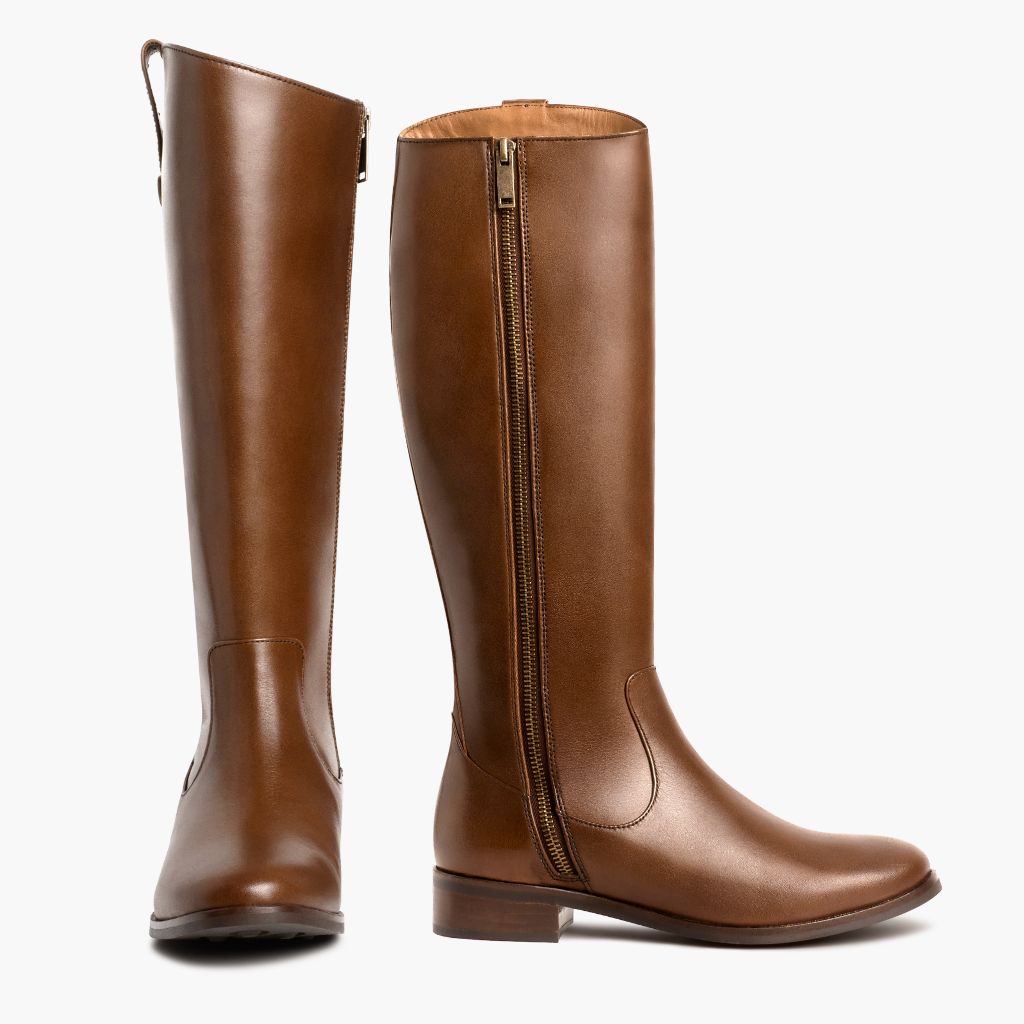 High-Traction Rubber Outsole & Lug Tread Pattern on Crown Cuero Skórzane trzewiki Damska