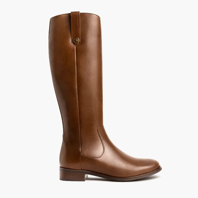 Crown Cuero Leather Boots Damska