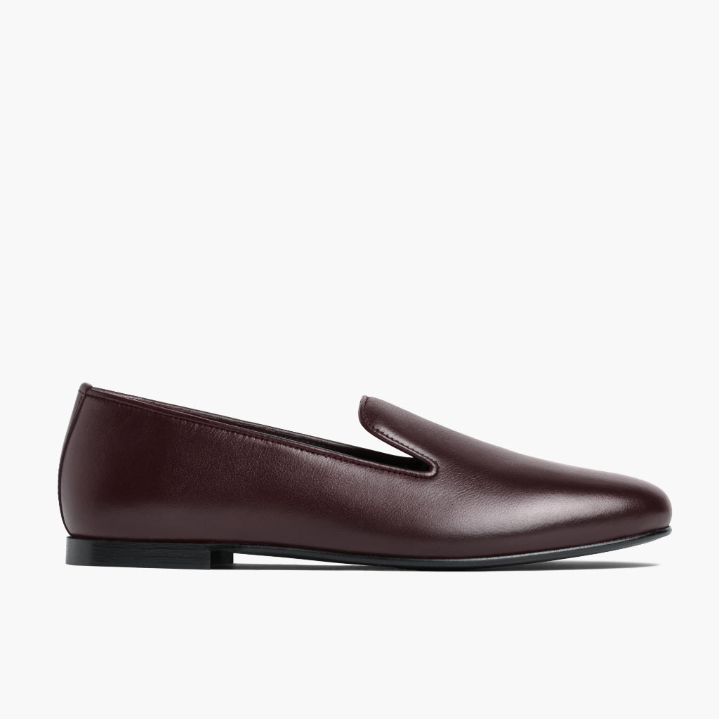 Burgundy Full-Grain leather Boots - Konstrukcja ramowa Goodyear welt i detal noska