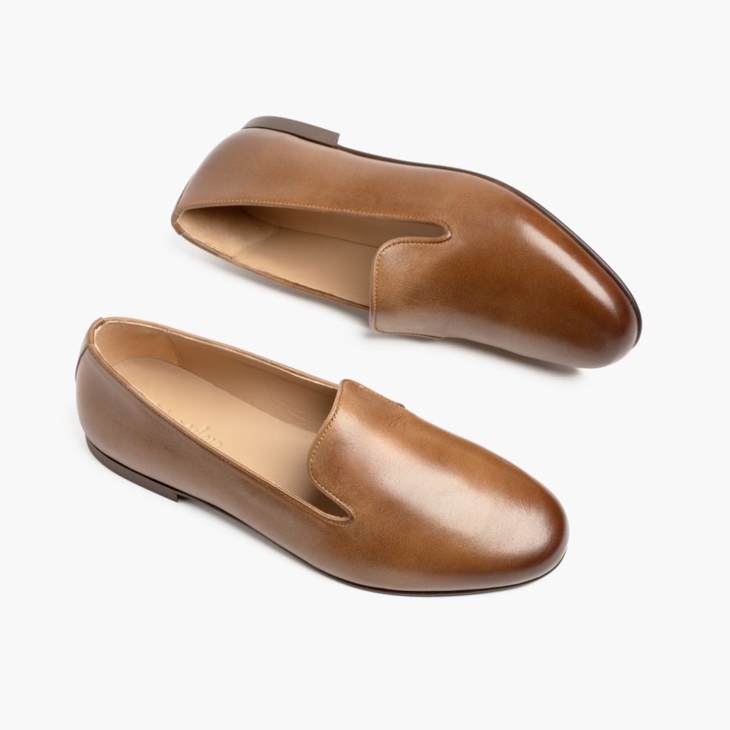 High-Traction Rubber Outsole & Lug Tread Pattern on Eden Ginger Skórzane trzewiki Damska