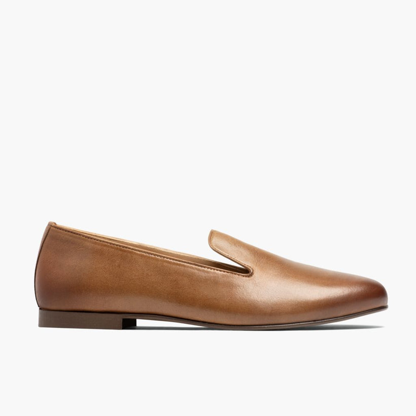 Eden Ginger Leather Boots Damska