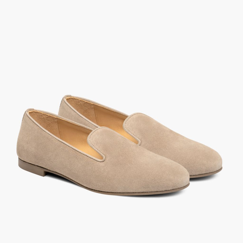 Eden Latte Leather Boots Damska