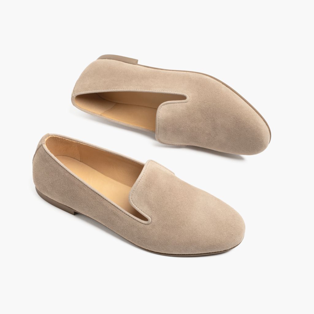 High-Traction Rubber Outsole & Lug Tread Pattern on Eden Latte Skórzane trzewiki Damska
