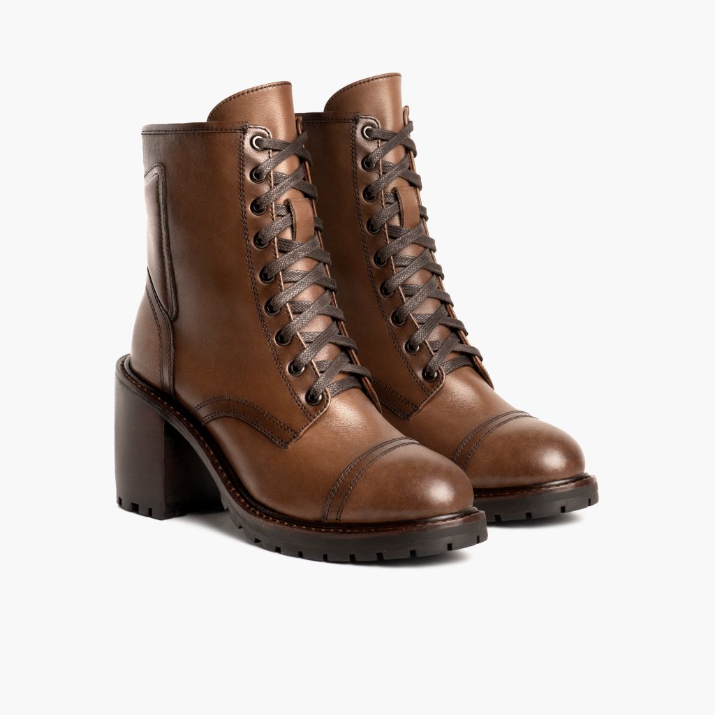 Classic Full-Grain leather Boots - Konstrukcja ramowa Goodyear welt i detal noska