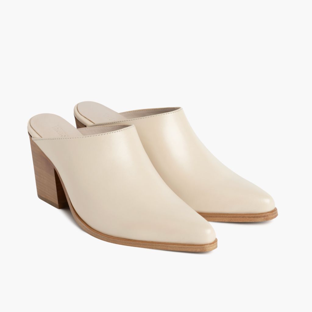 Summer Ivory Skórzane trzewiki Damska in Classic Full-Grain Leather - Widok z profilu | Kup online w oficjalnym sklepie